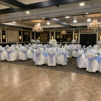 Table decor for an event at The Painted Table Event Center on Blackstone Avenue in Fresno